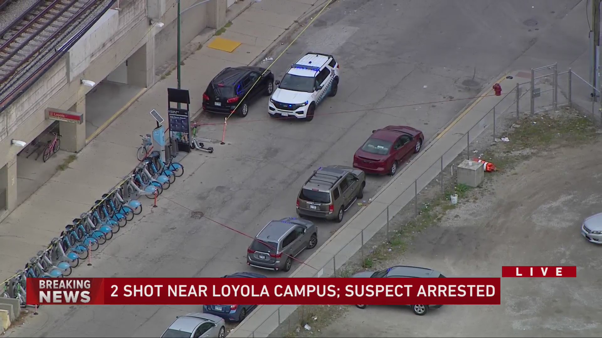 2 shot near Loyola University Chicago campus; suspect arrested – WGN-TV