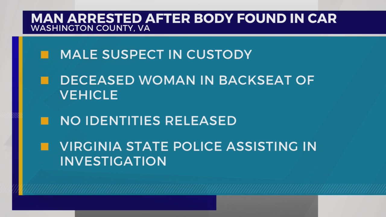 Sheriff: Man found with dead woman in back seat in Washington County ...