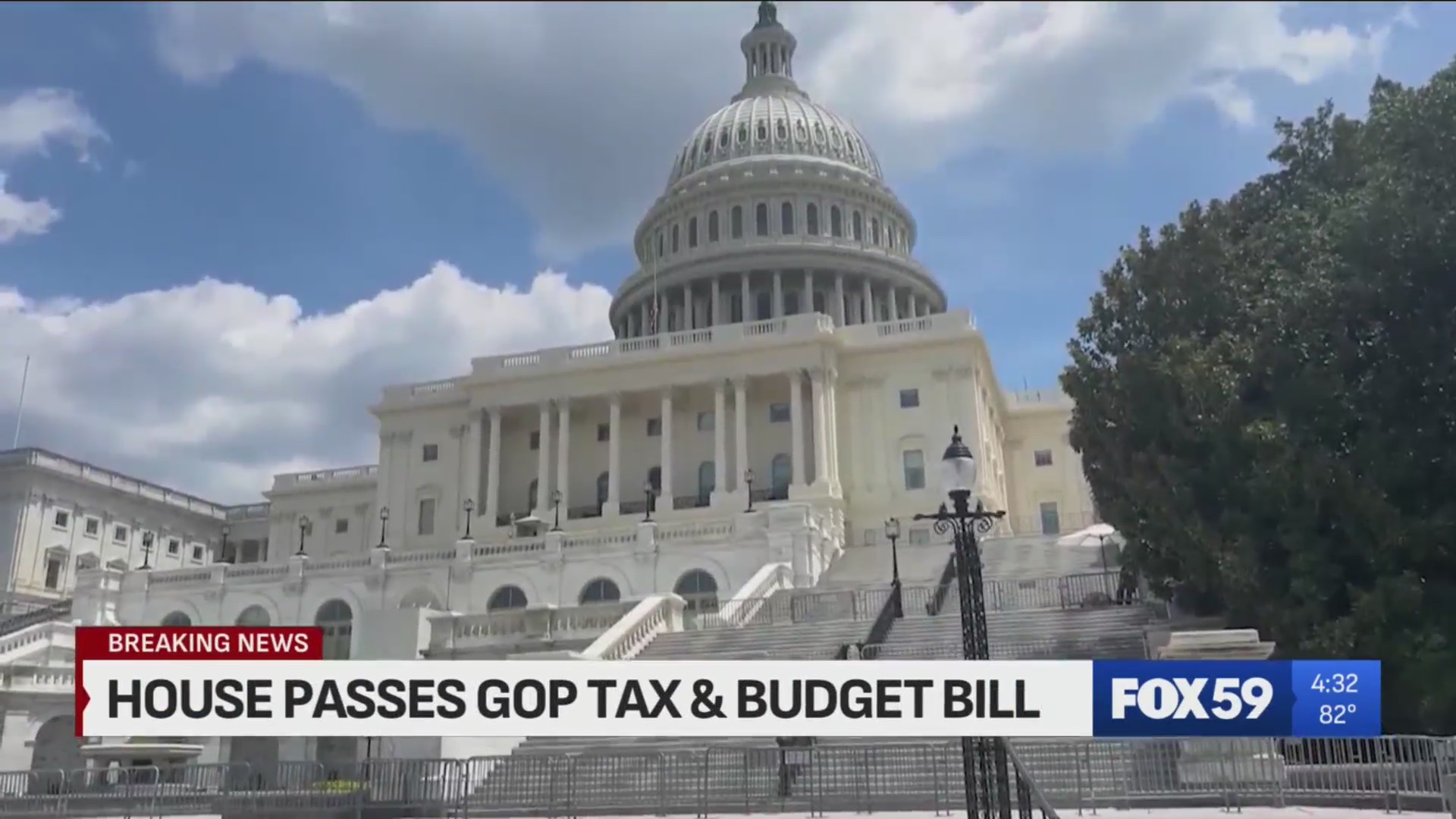 House passes GOP Tax and Budget Bill – Fox 59