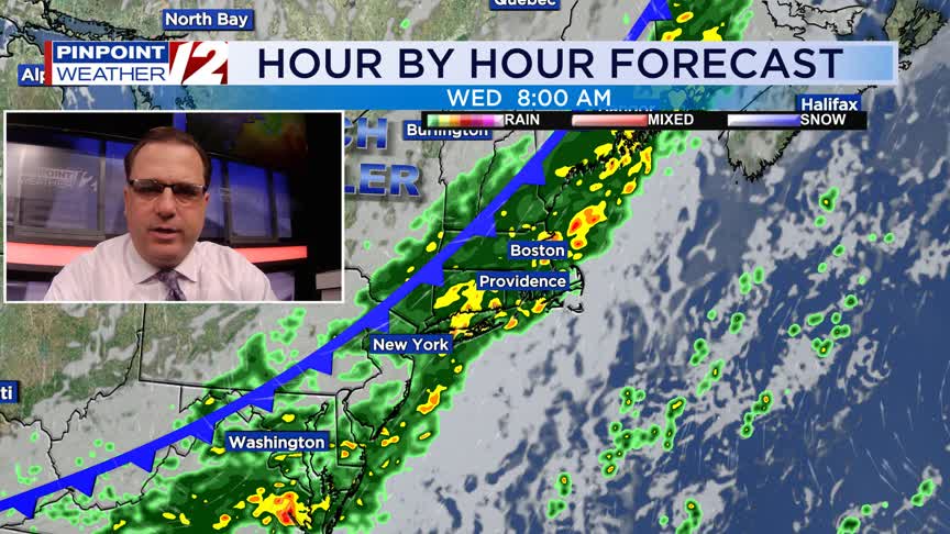 WPRI 12 Weather Now 10/7/25: Warm and dry today; rain for Wednesday ...