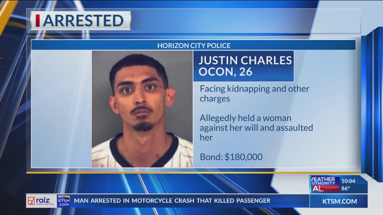 Man arrested after allegedly kidnapping, assaulting woman – KTSM 9 News