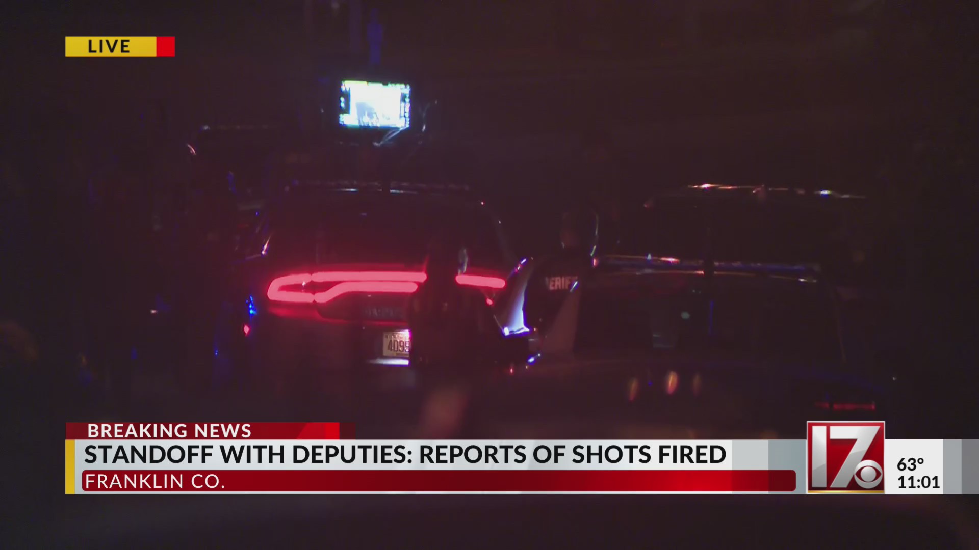Franklin County deputies involved in standoff Monday night – CBS17.com