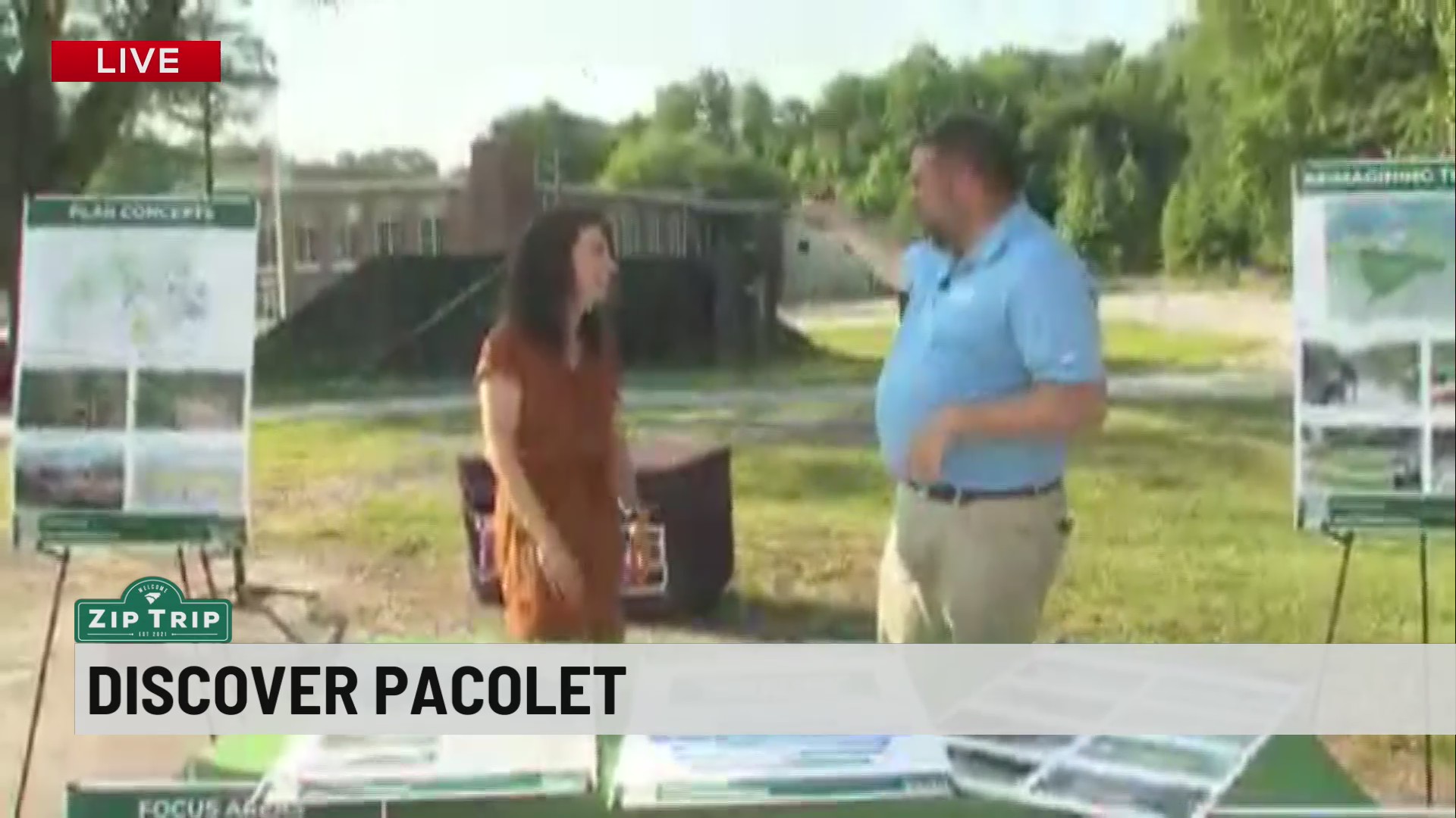 Zip Trip Pacolet City Manager, Patrick Kay WSPA 7NEWS