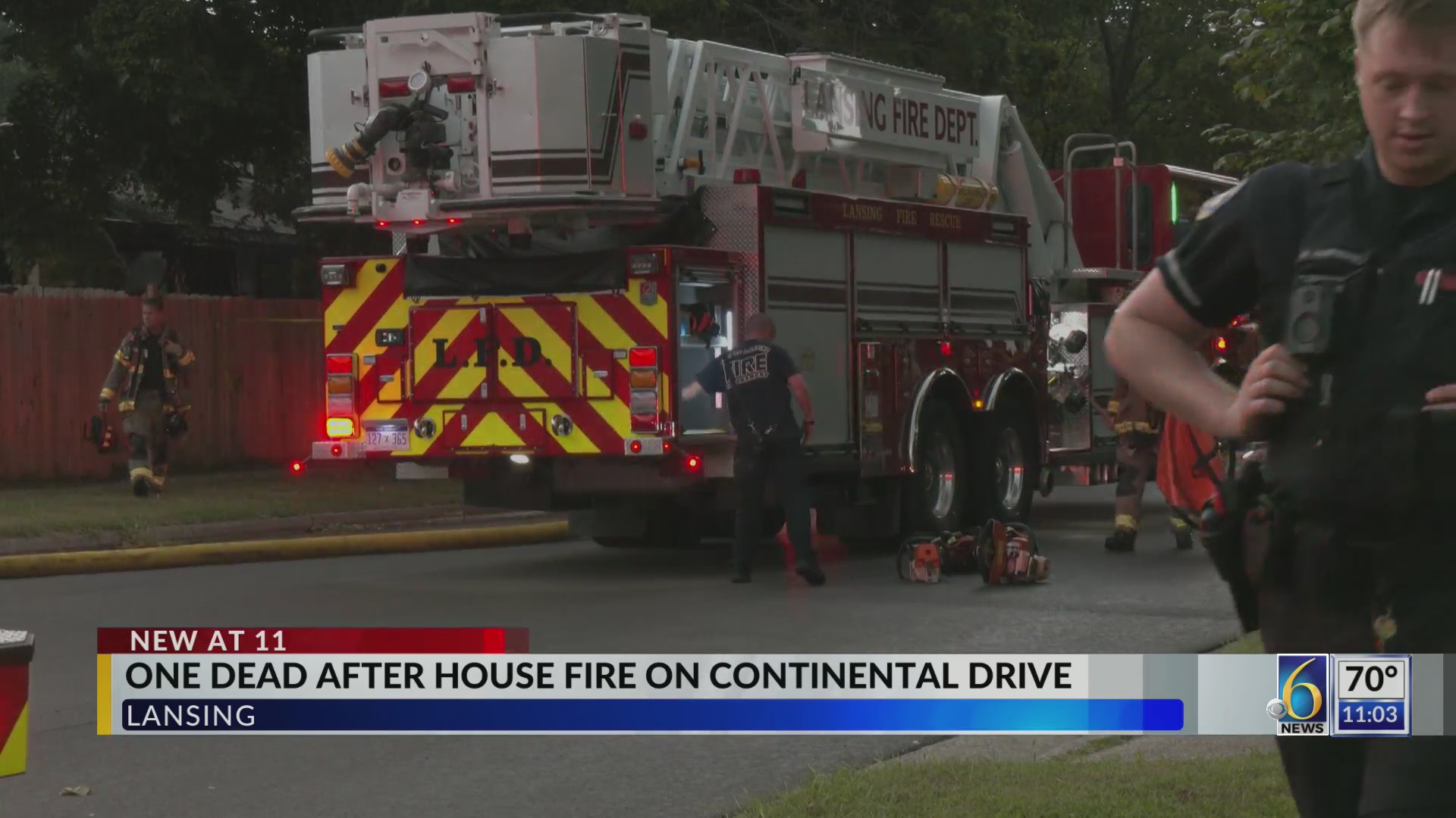 1 dead after house fire in Lansing – WLNS 6 News
