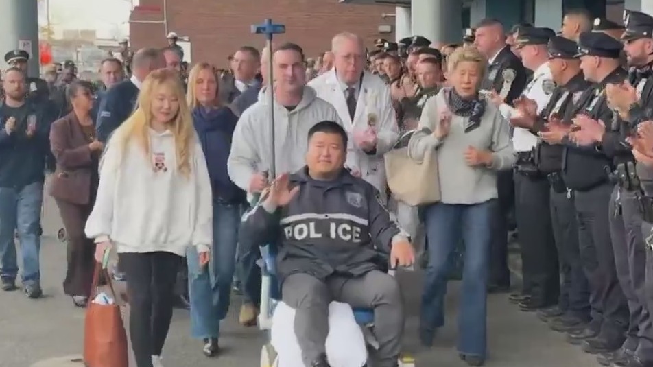 NYPD officer shot in Queens released from hospital – PIX11
