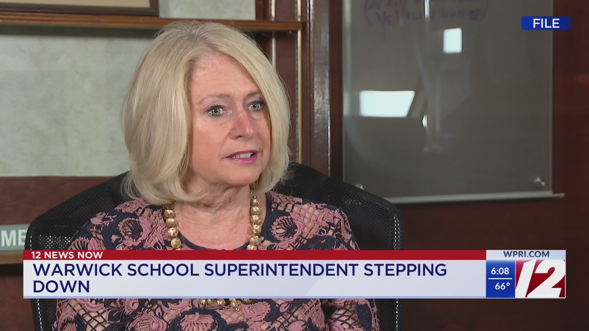 Warwick school superintendent stepping down – WPRI.com