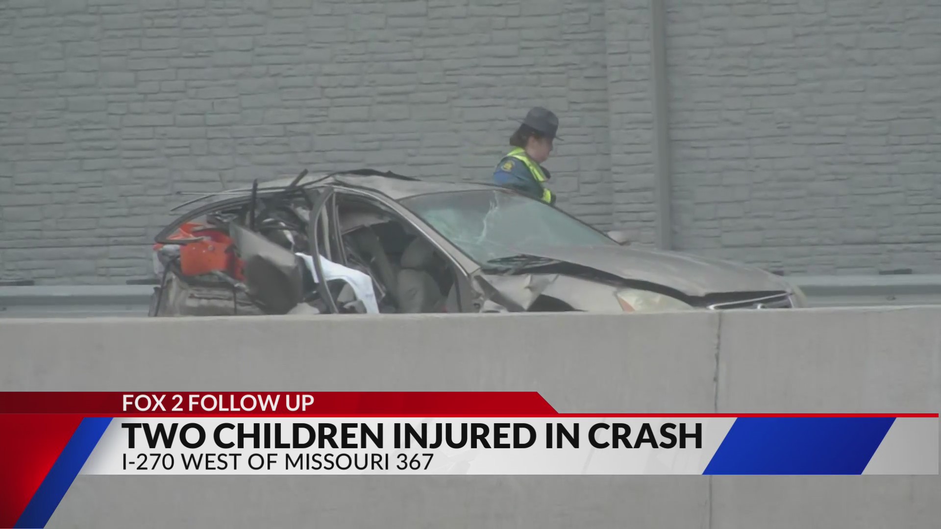 Crash on I-270 leaves two minors critically injured – FOX 2