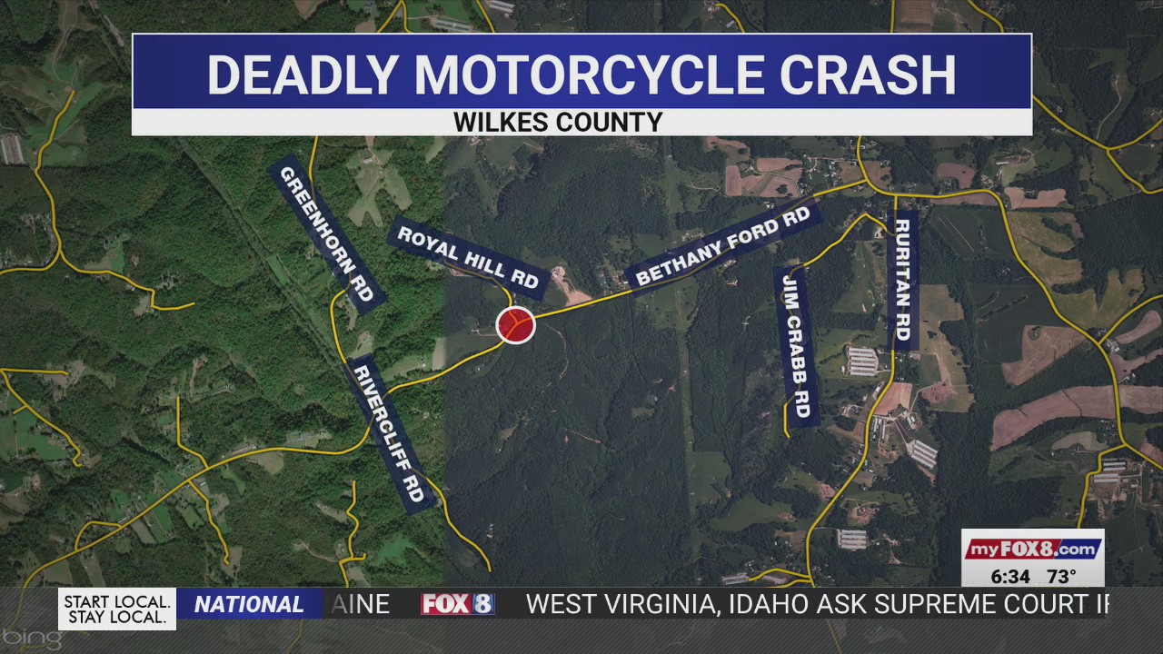 Wilkes County man dies after hitting dog, being thrown from motorcycle ...