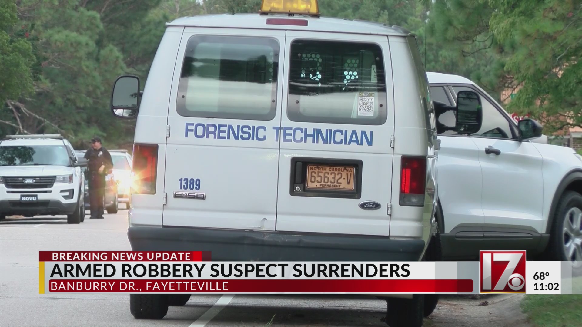 Fayetteville police swarm home to arrest man in 2 armed robberies ...