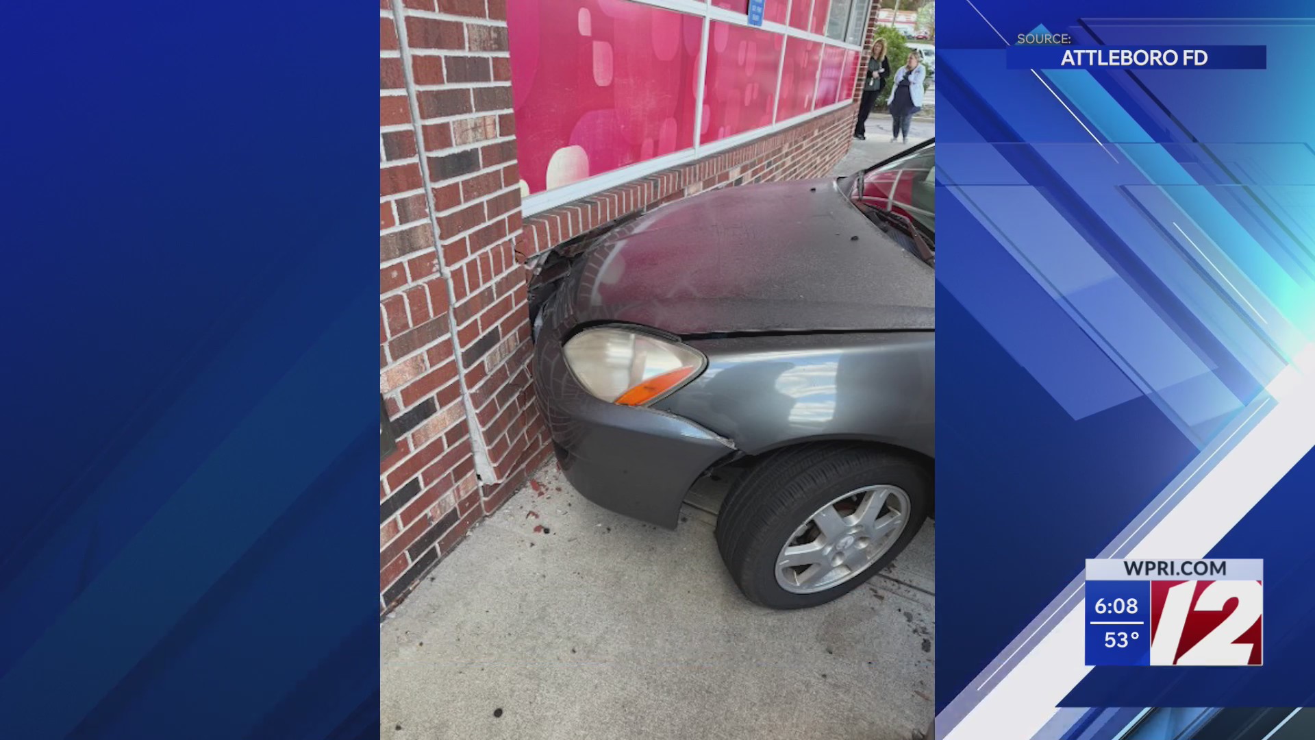 Driver injured after car crashes into Attleboro CVS – WPRI.com