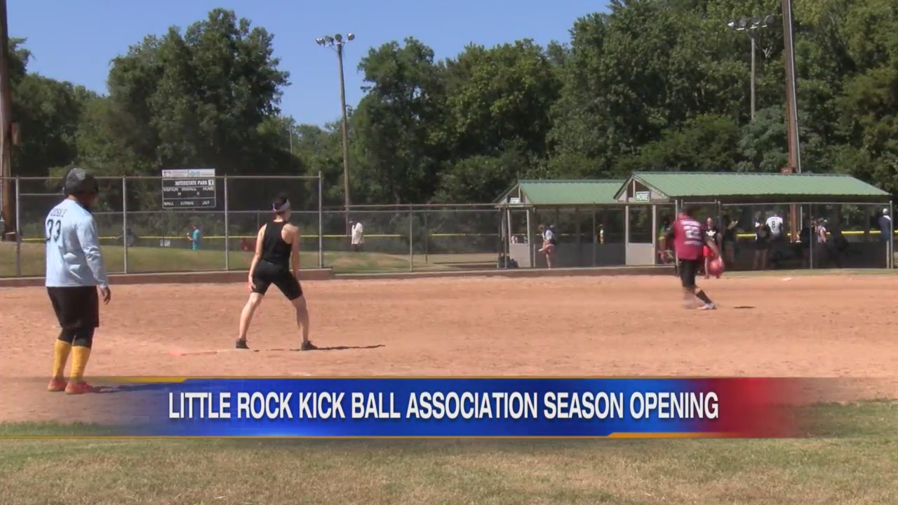 Little Rock Kickball Association teams gather for fall season opener ...