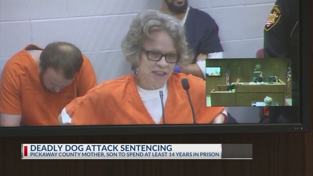 Mother, son sentenced in deadly Pickaway County dog attack – NBC4 WCMH-TV