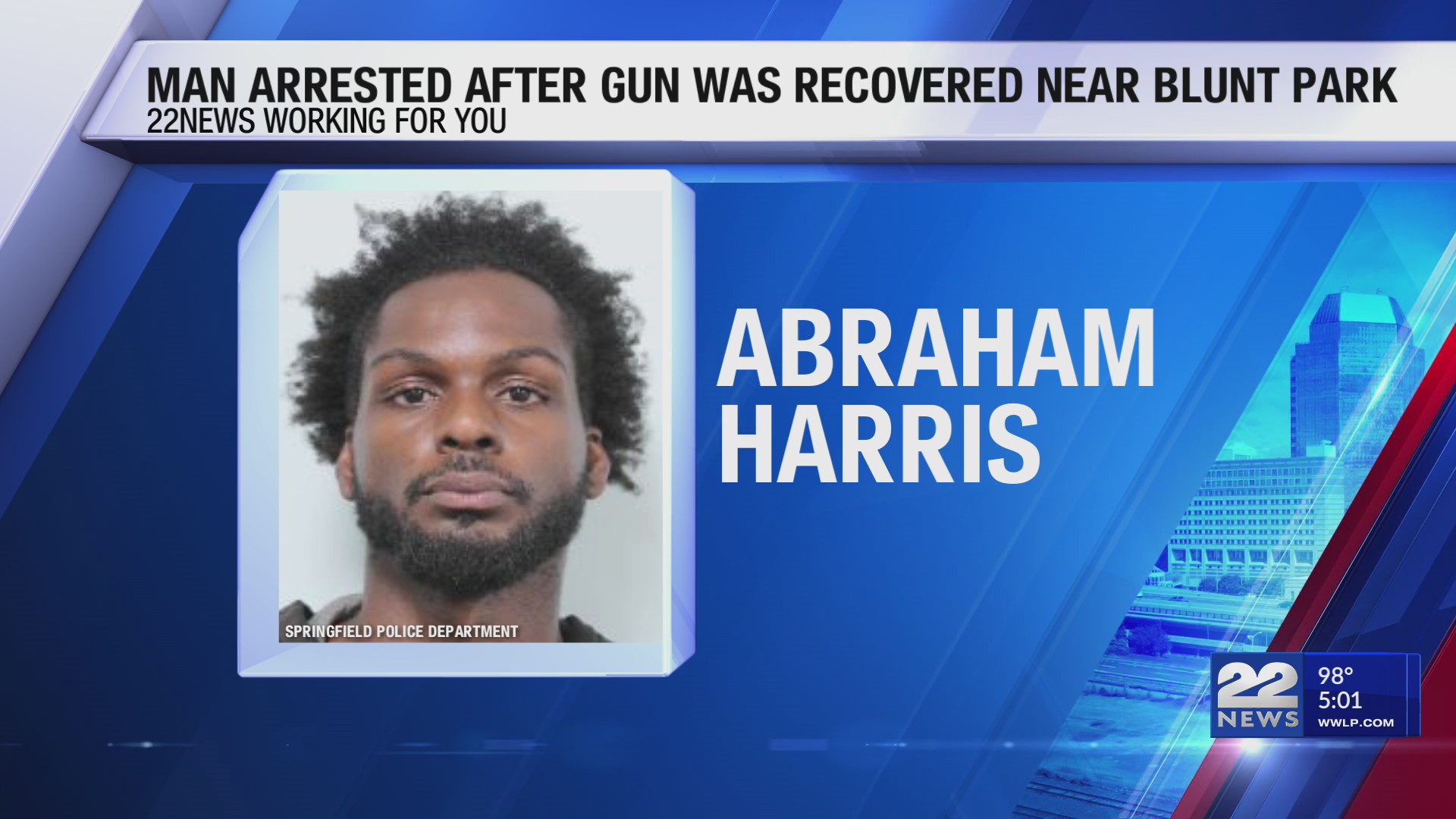 Springfield police recover loaded firearm in Blunt Park incident – WWLP