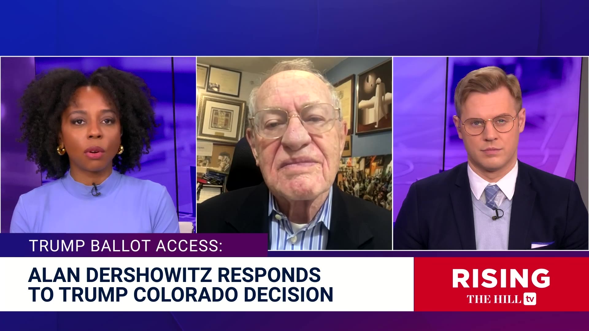 Alan Dershowitz & Briahna Joy Gray battle over Israel-Palestine; Trump ...