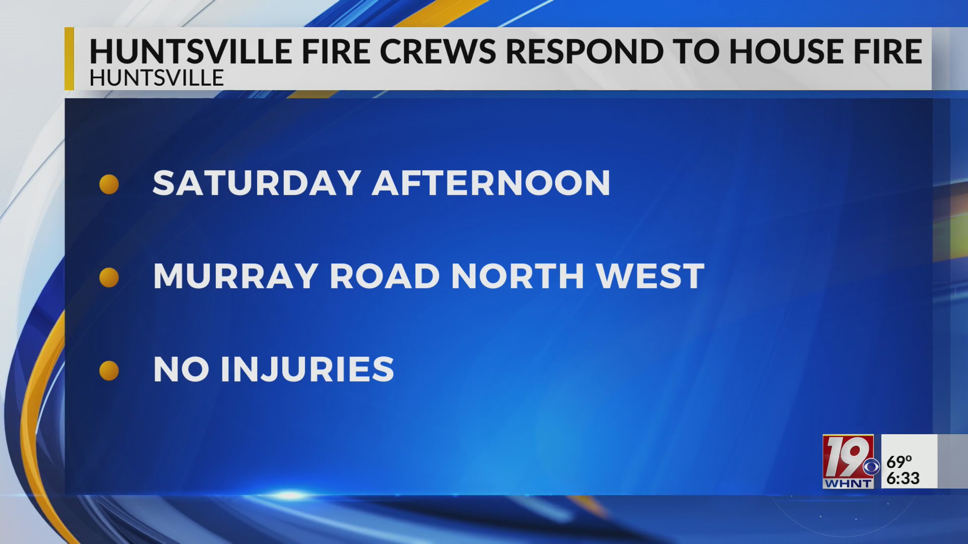 Huntsville Fire Crews Respond To House Fire | October 19, 2024 | News ...