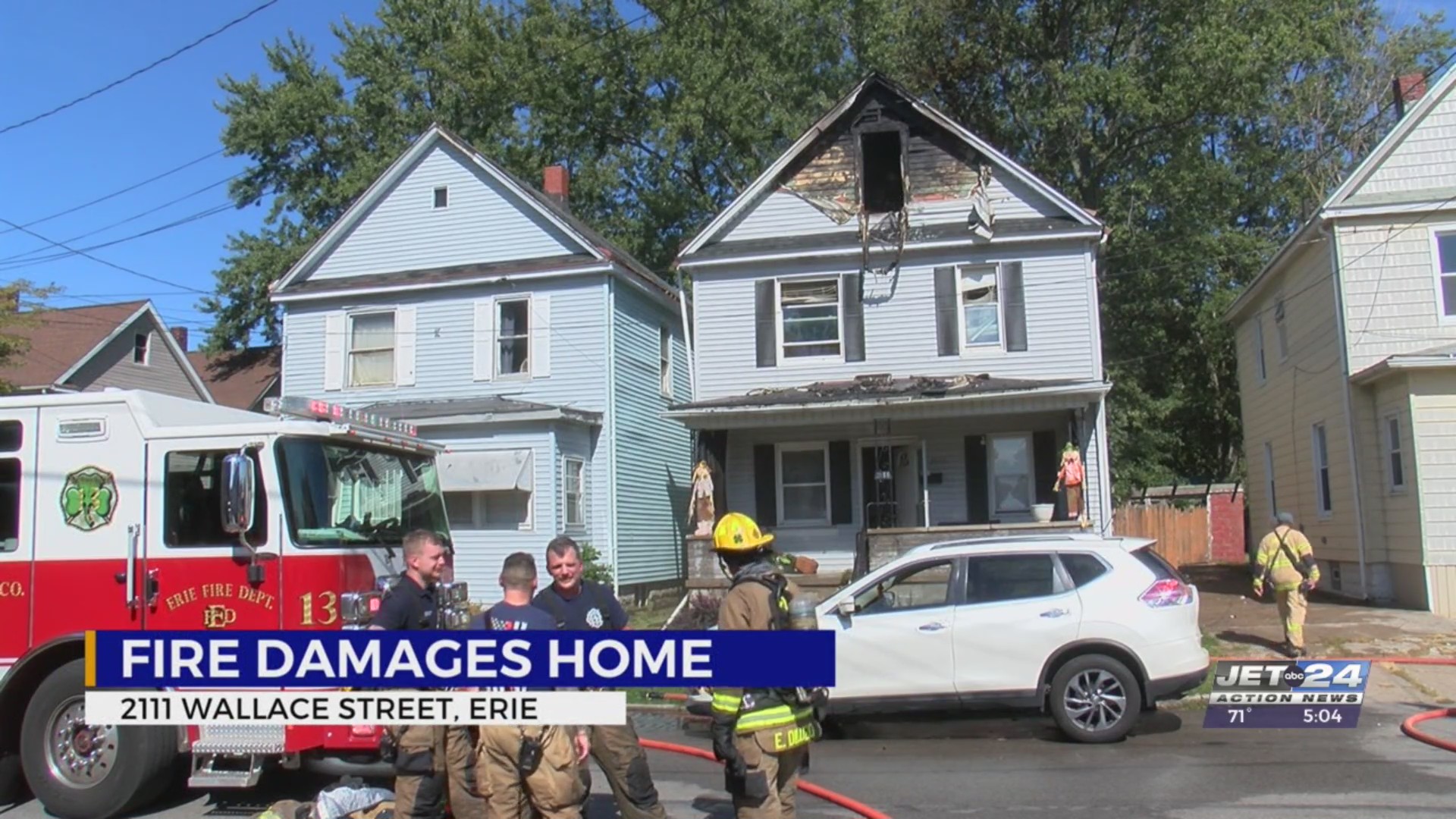 Crews battle fire on Erie’s east side – WJET/WFXP/YourErie.com