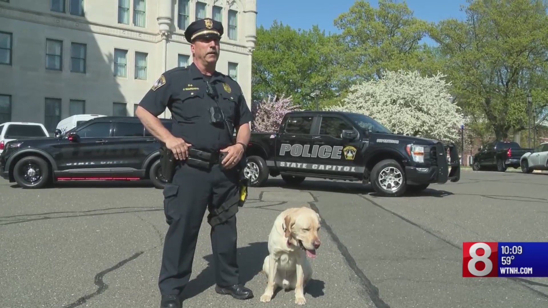 K9 Broko honored in senate after sacrifice in line of duty – WTNH.com