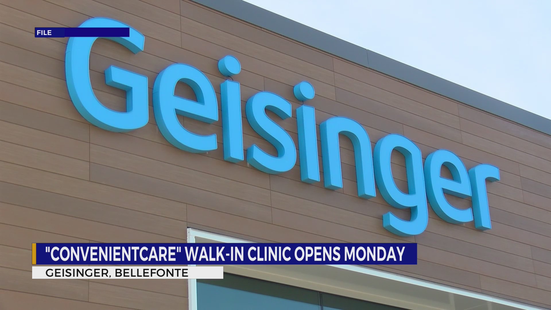 Geisinger Bellefonte to open ConvenientCare walk-in clinic for urgent