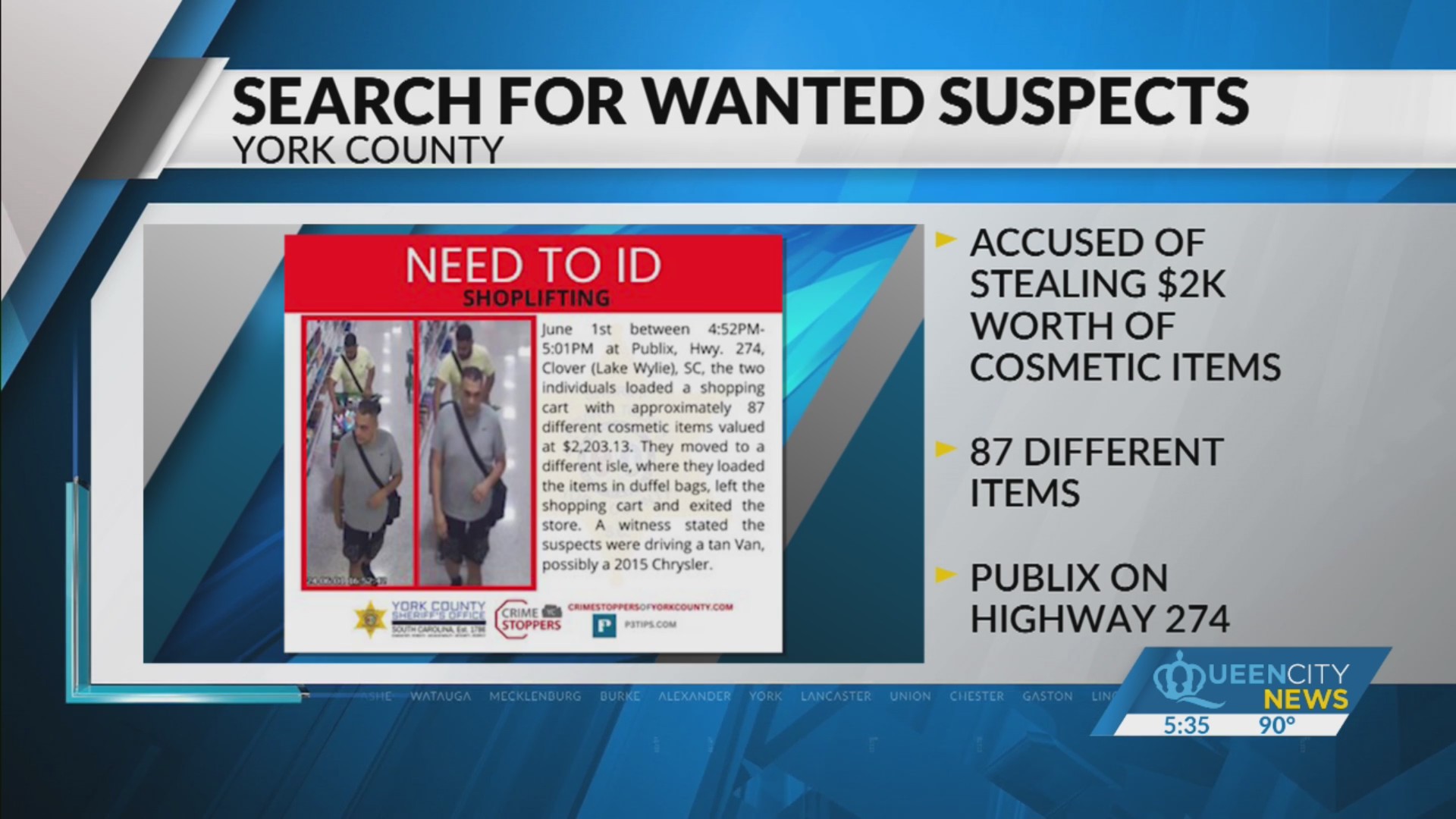 York County suspects accused of stealing $2K worth of cosmetics – Queen ...