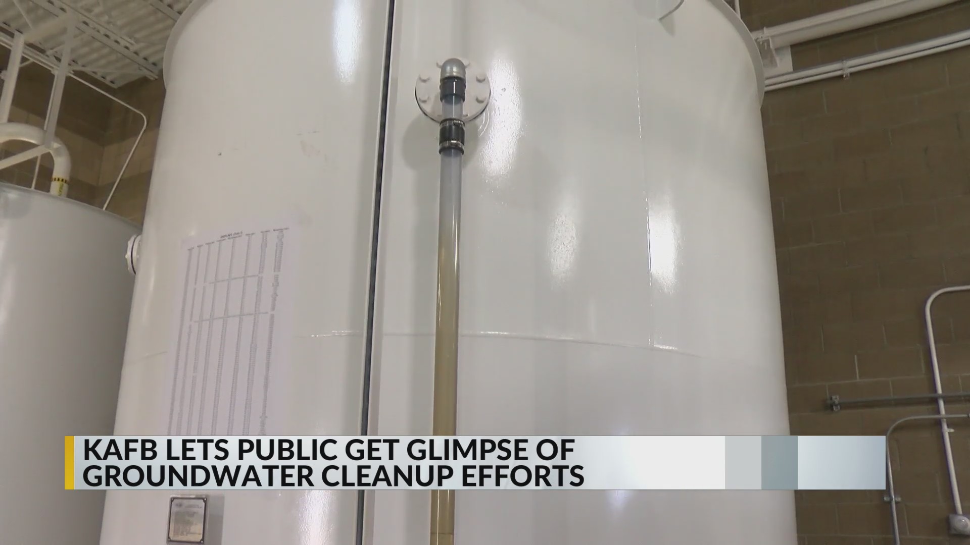 Kirtland Air Force Base offers glimpse into groundwater cleanup efforts KRQE NEWS 13
