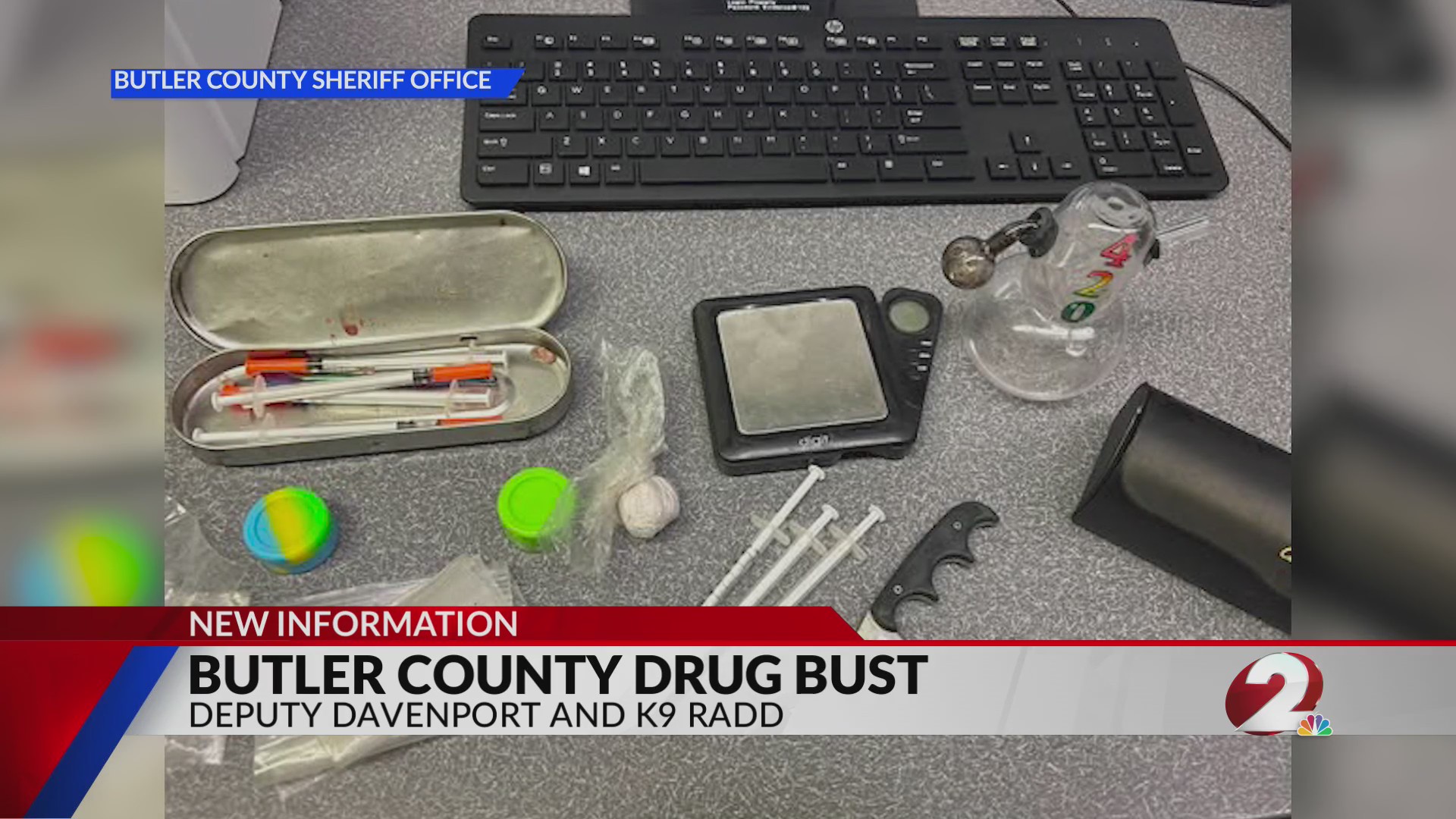 Butler Co. deputy, K9 partner recognized for drug bust – WDTN.com