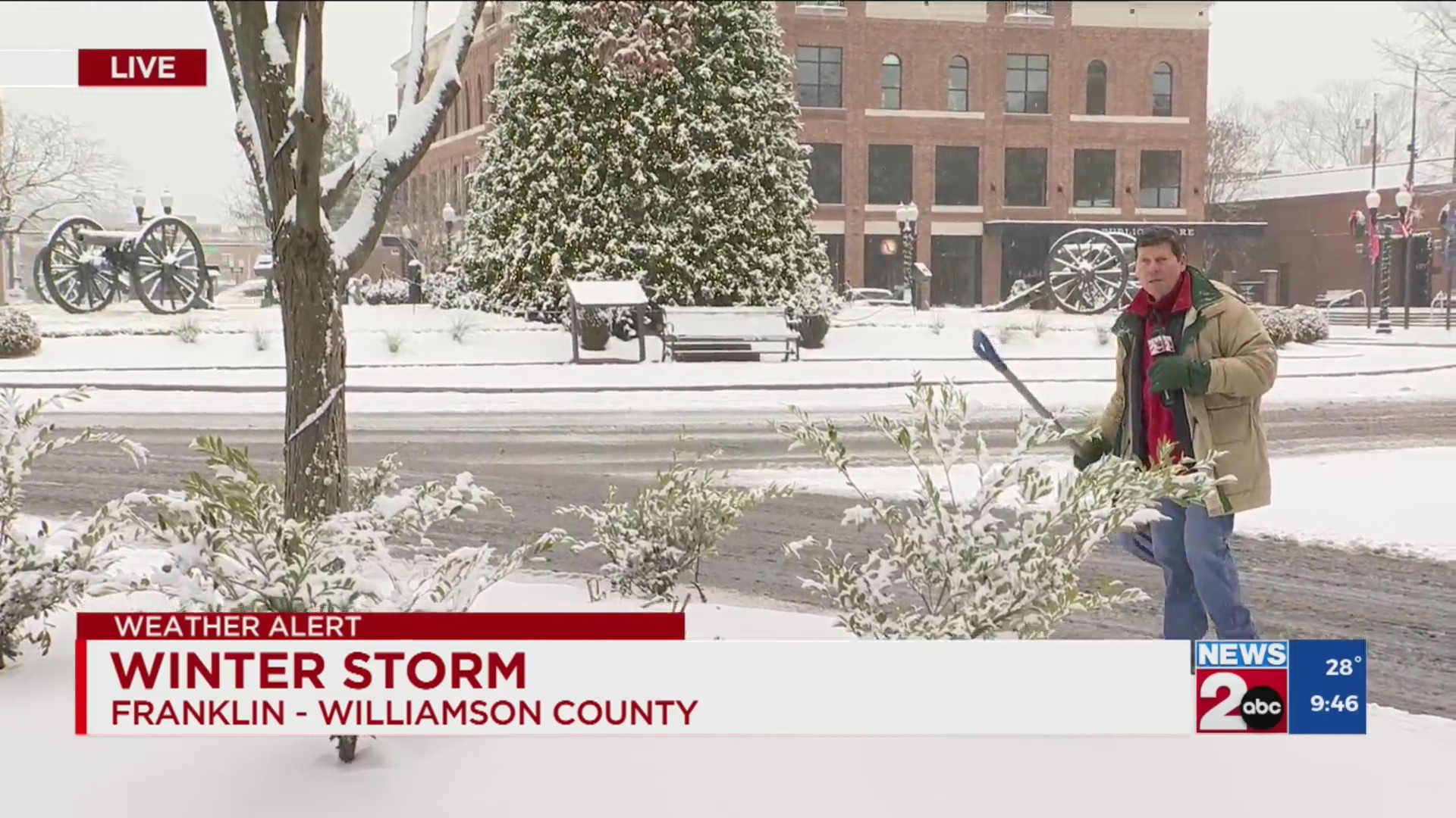 Winter Storm: Current conditions in Williamson County – WKRN News 2