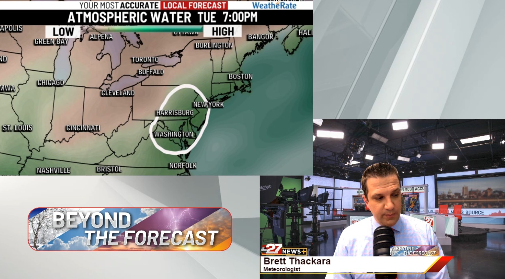 Brett’s Tuesday Beyond The Forecast: Severe Storms Later Today – ABC27