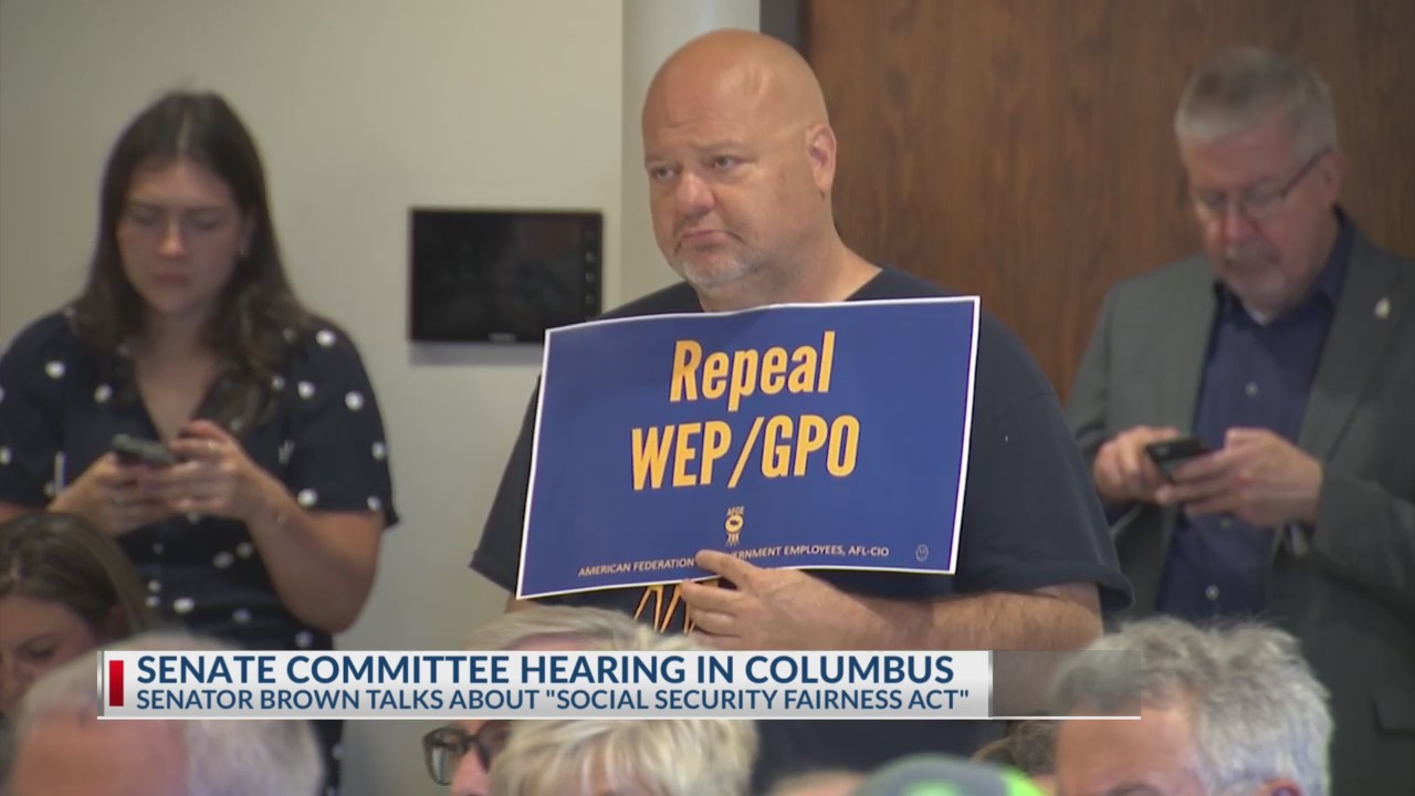 Senator Sherrod Brown discusses the Social Security Fairness Act NBC4