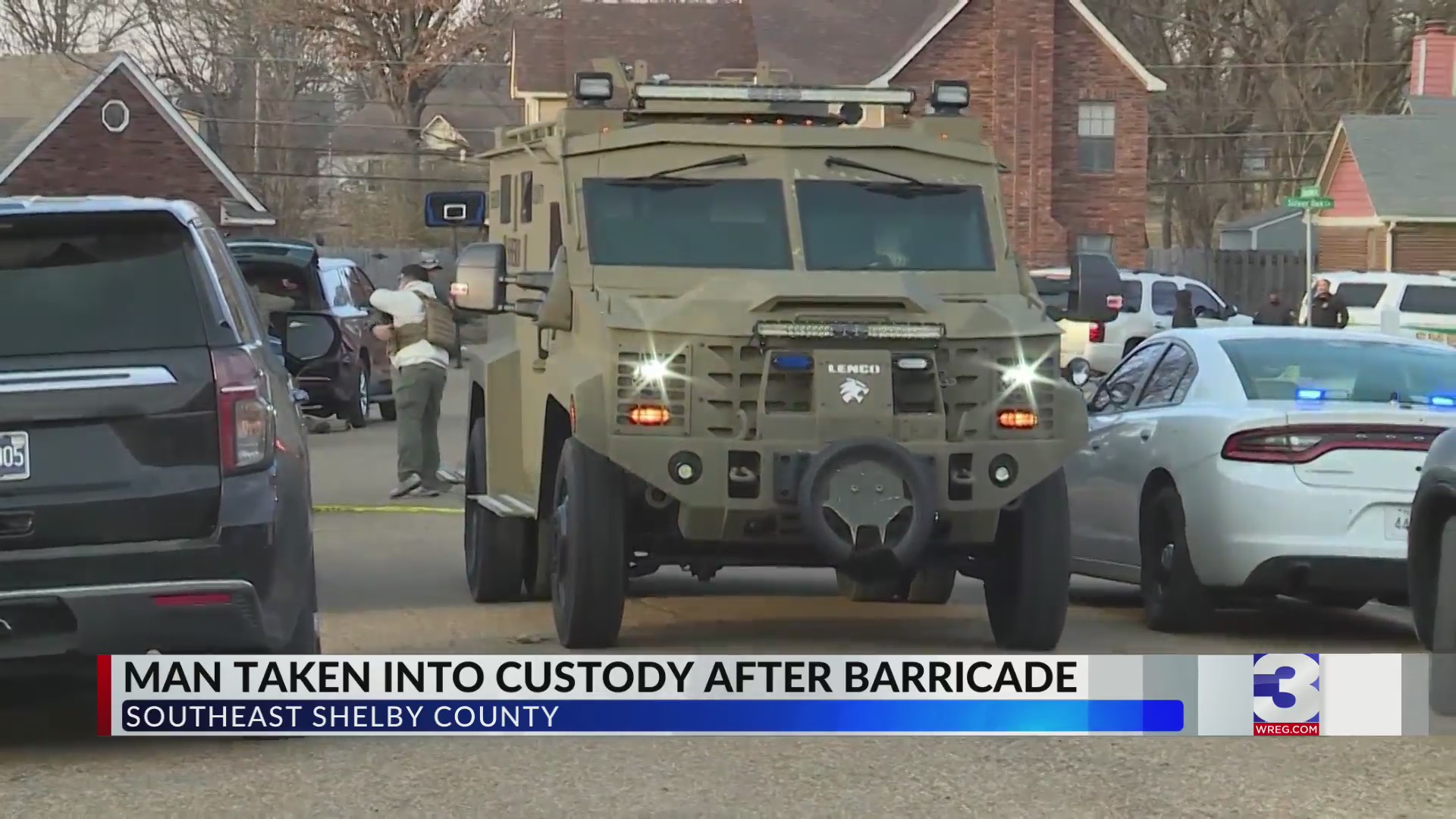 SCSO: Barricade situation ends peacefully; man taken into custody ...