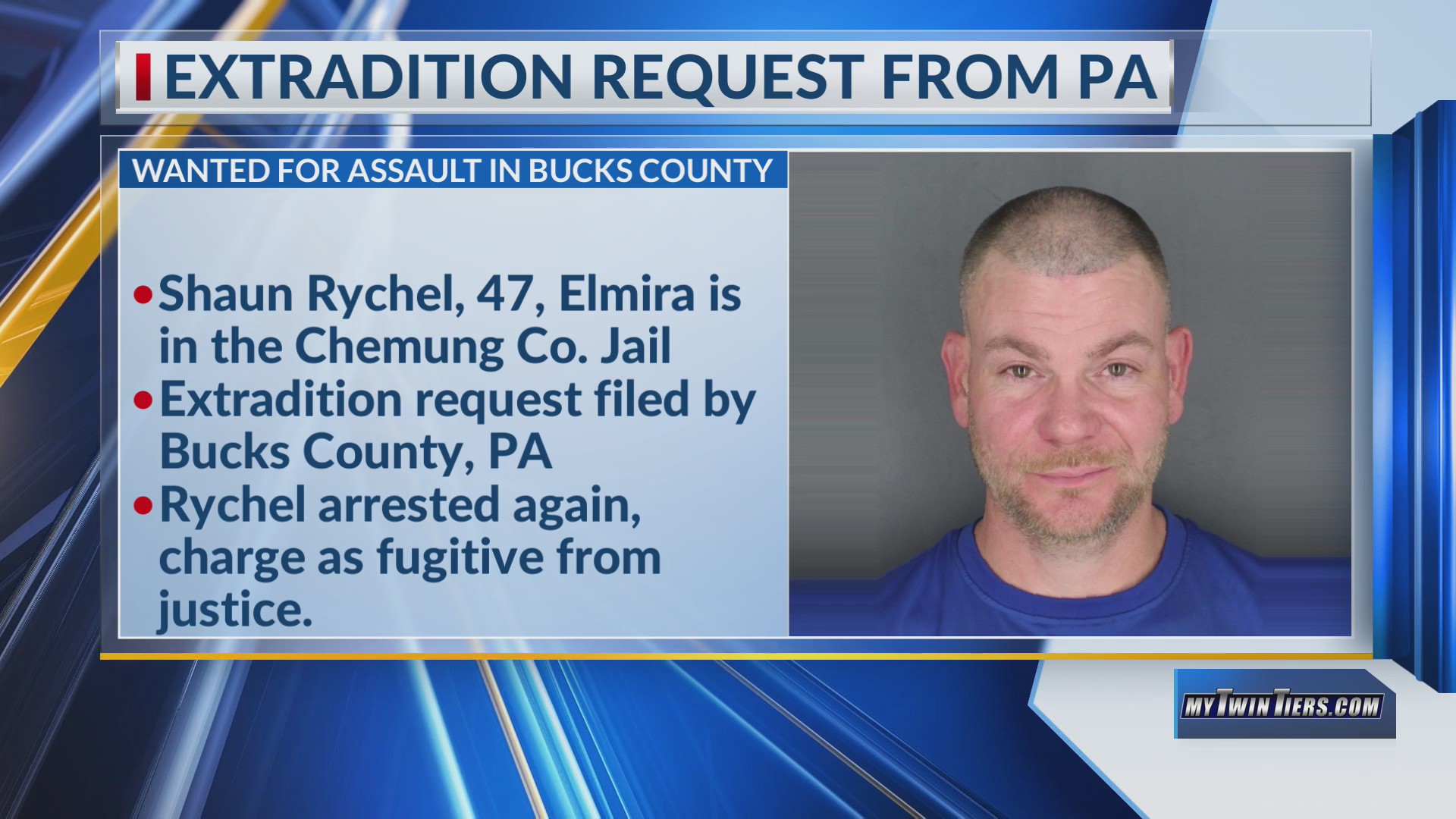 Chemung County inmate arrested as fugitive out of Bucks County – WETM ...