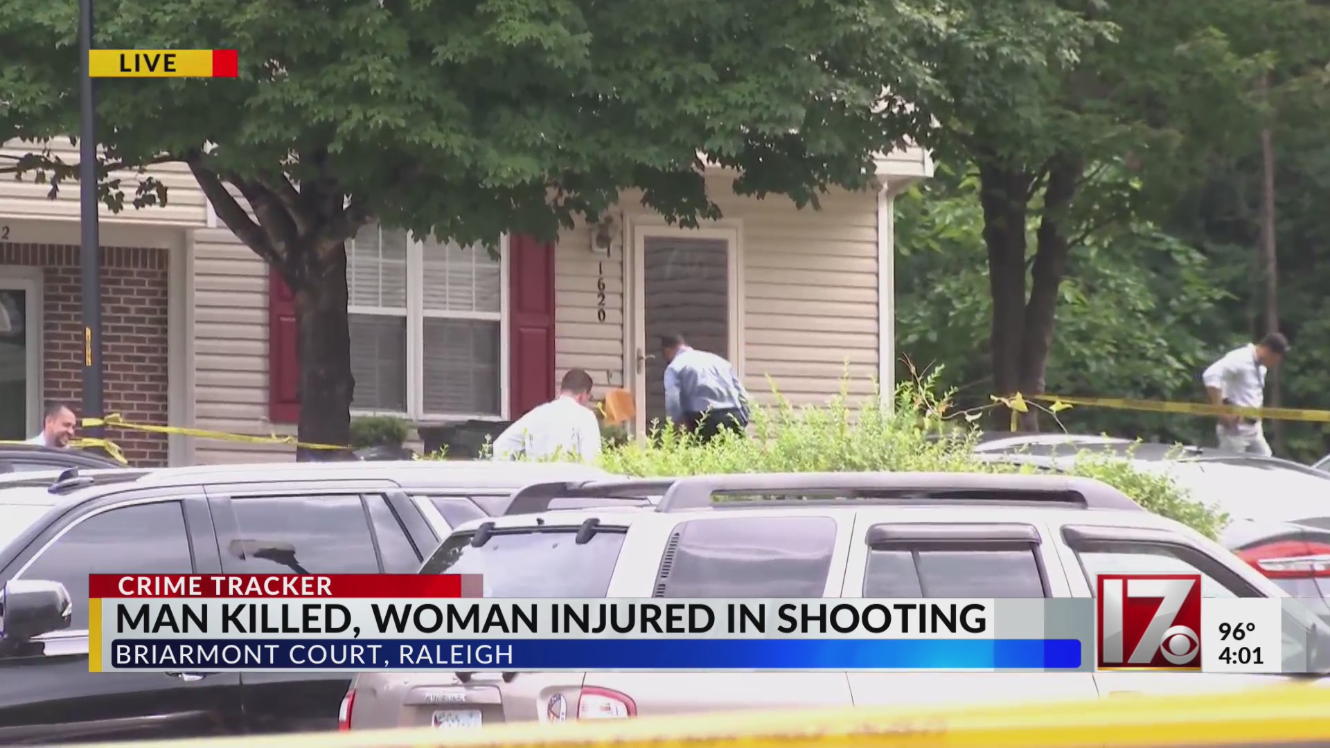 Man killed, woman injured in shooting in Raleigh – CBS17.com
