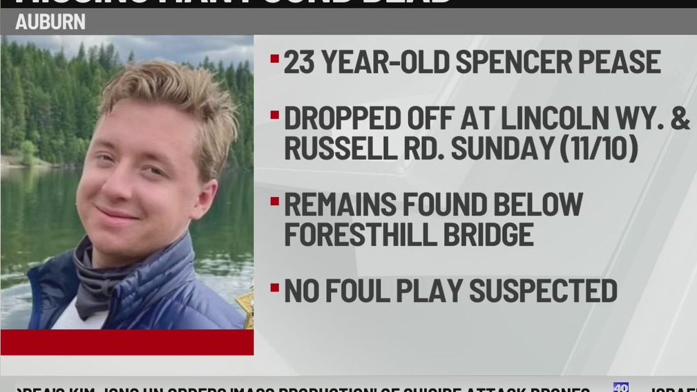 Man reported missing in Placer County found dead – FOX40 News