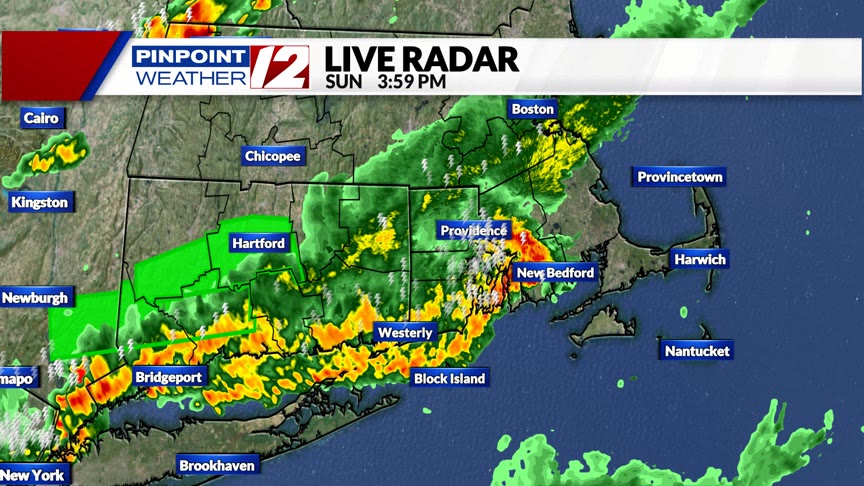 WPRI 12 Weather Alert 6/30/24: Strong Storms Continue This Evening ...