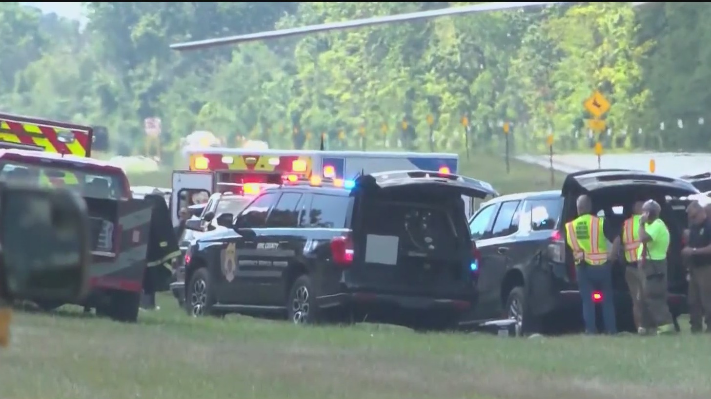 Multiple dead after tour bus rollovers on I-90 – PIX11
