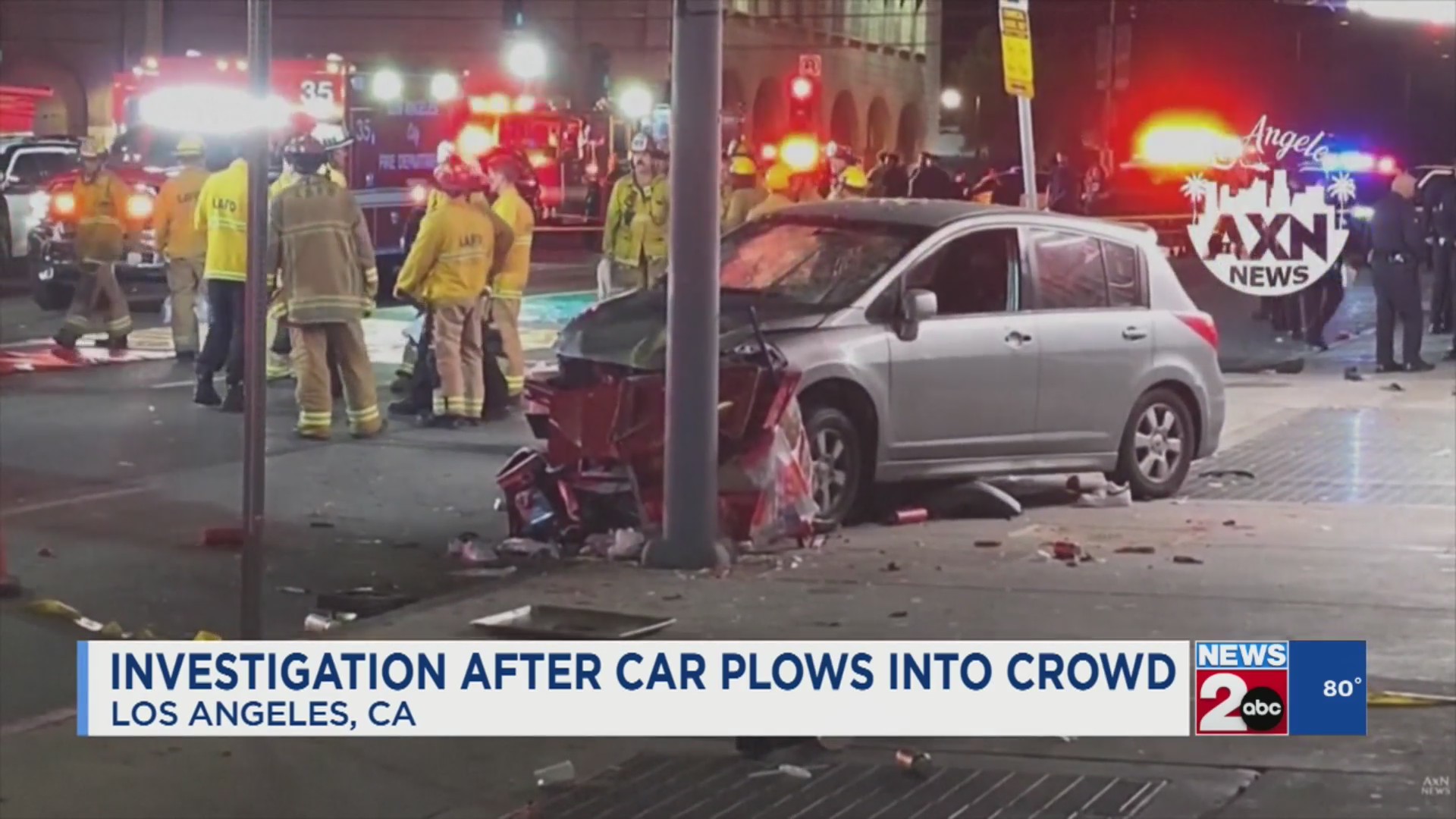 Car plows into crowd outside Los Angeles venue, injuring 30 – WKRN News 2