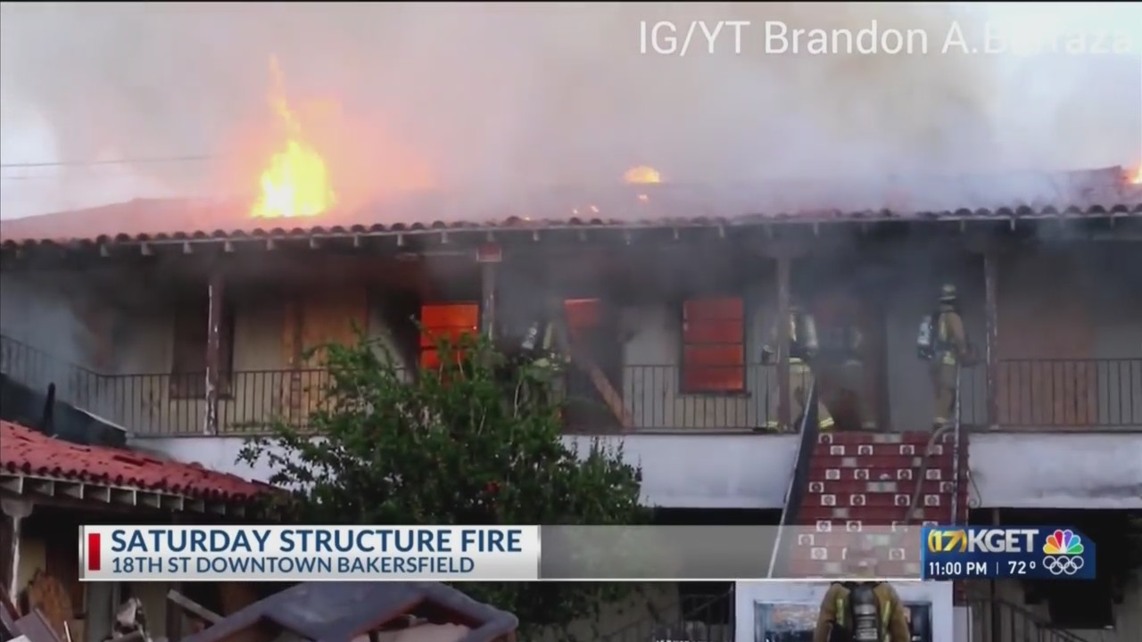 Building catches fire on 18th Street – KGET 17