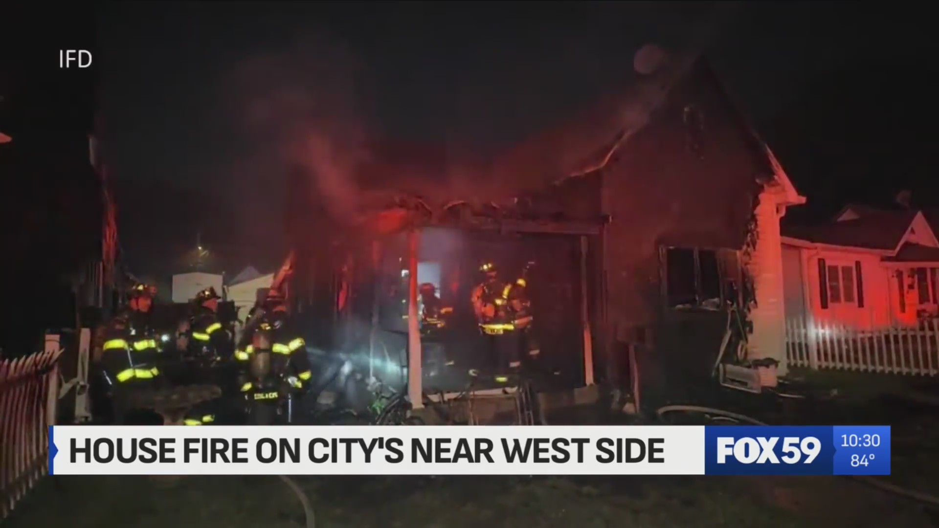 Family of 4 displaced in by fire on near west side of Indianapolis – Fox 59