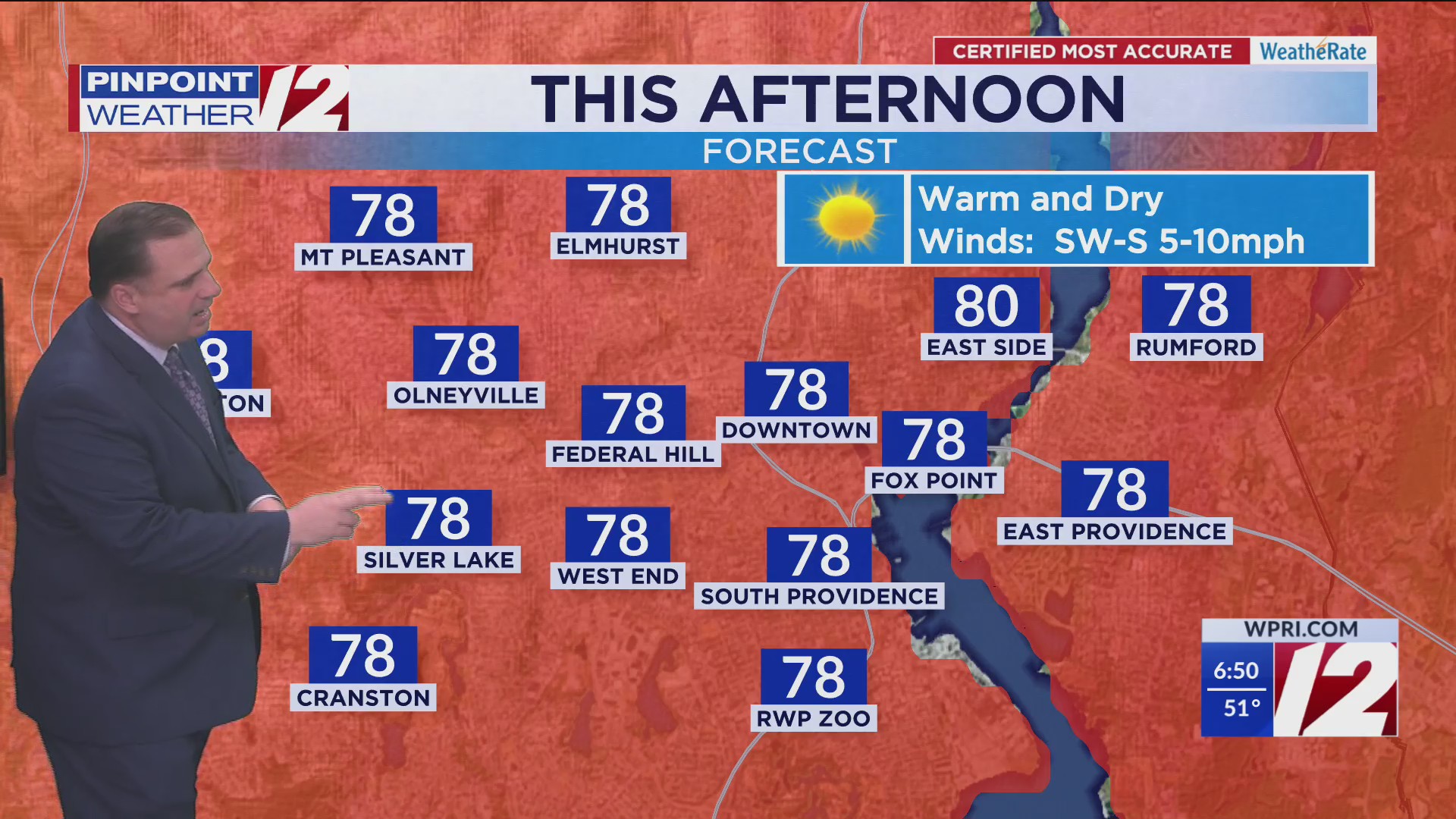 WPRI 12 Weather Forecast for 6/3/25: Warmer weather ahead – WPRI.com