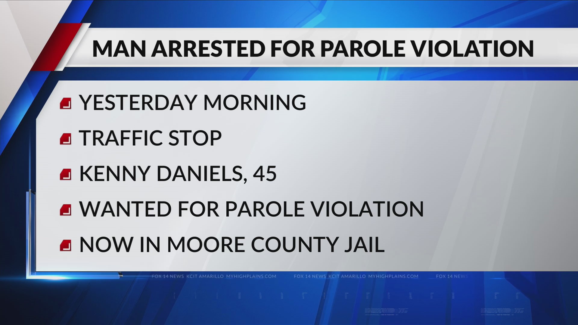 Dumas Police arrest man wanted for parole violation in Arkansas – KAMR ...