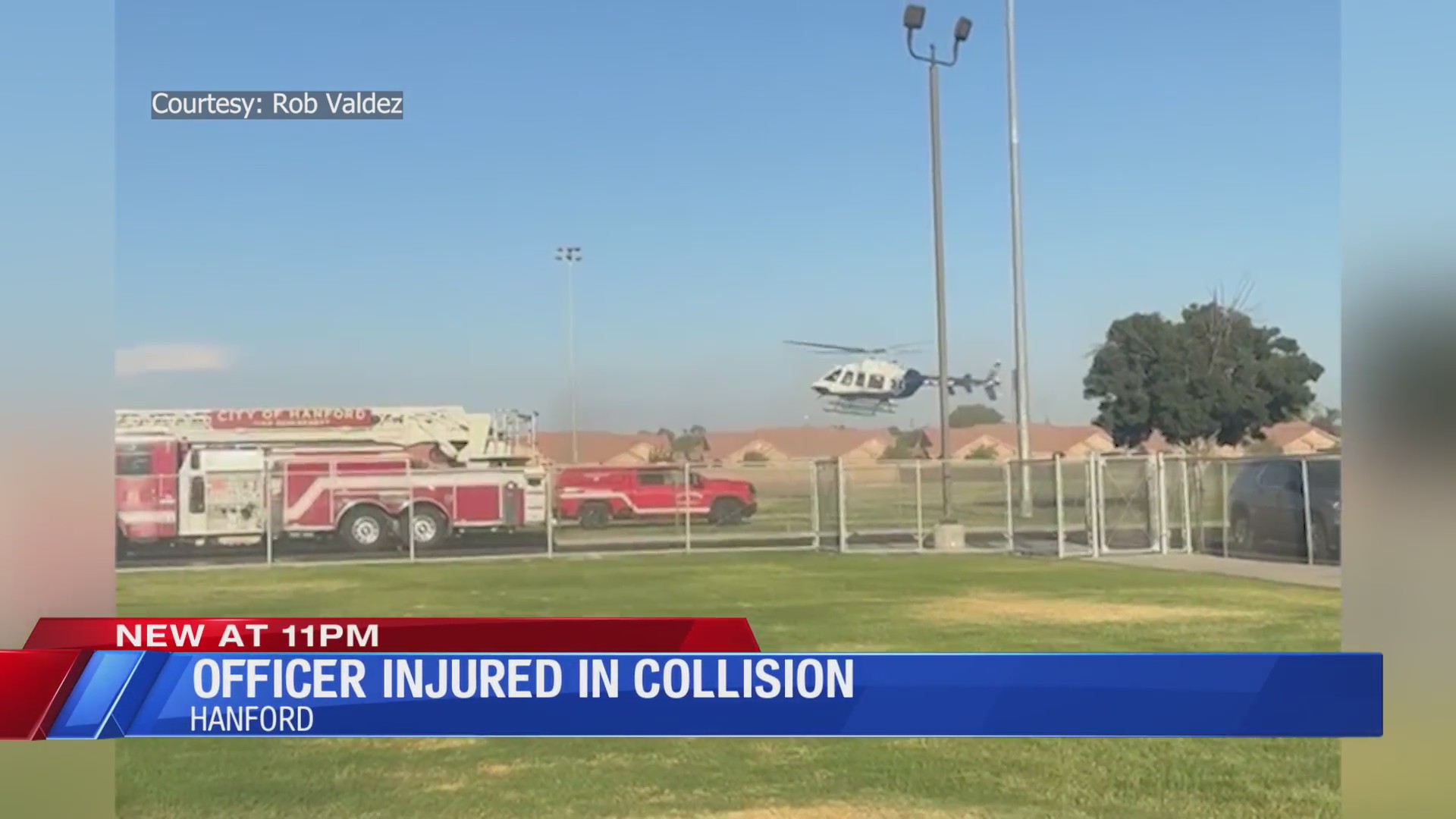 Motorcycle officer mediflighted after crash in Hanford – CBS47 and ...
