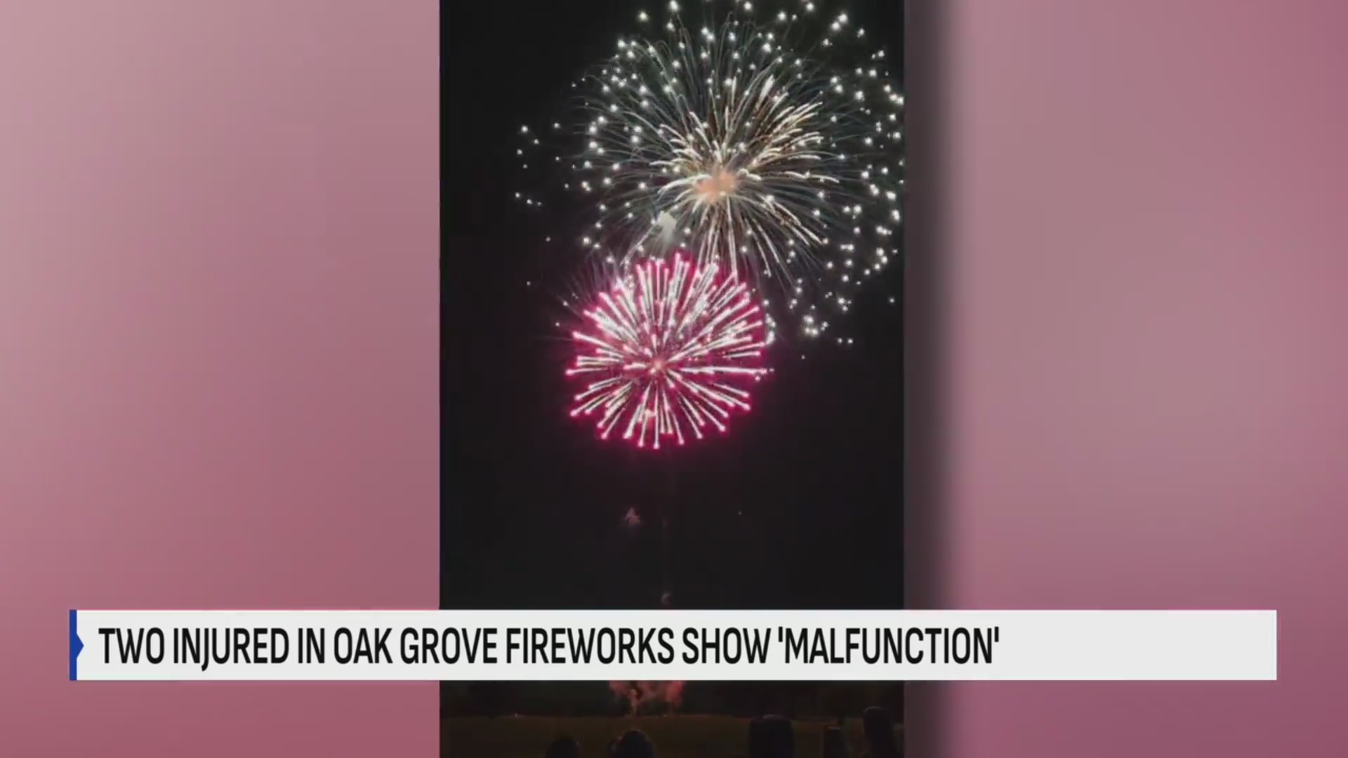 Two injured in explosion at Oak Grove fireworks show – FOX 4