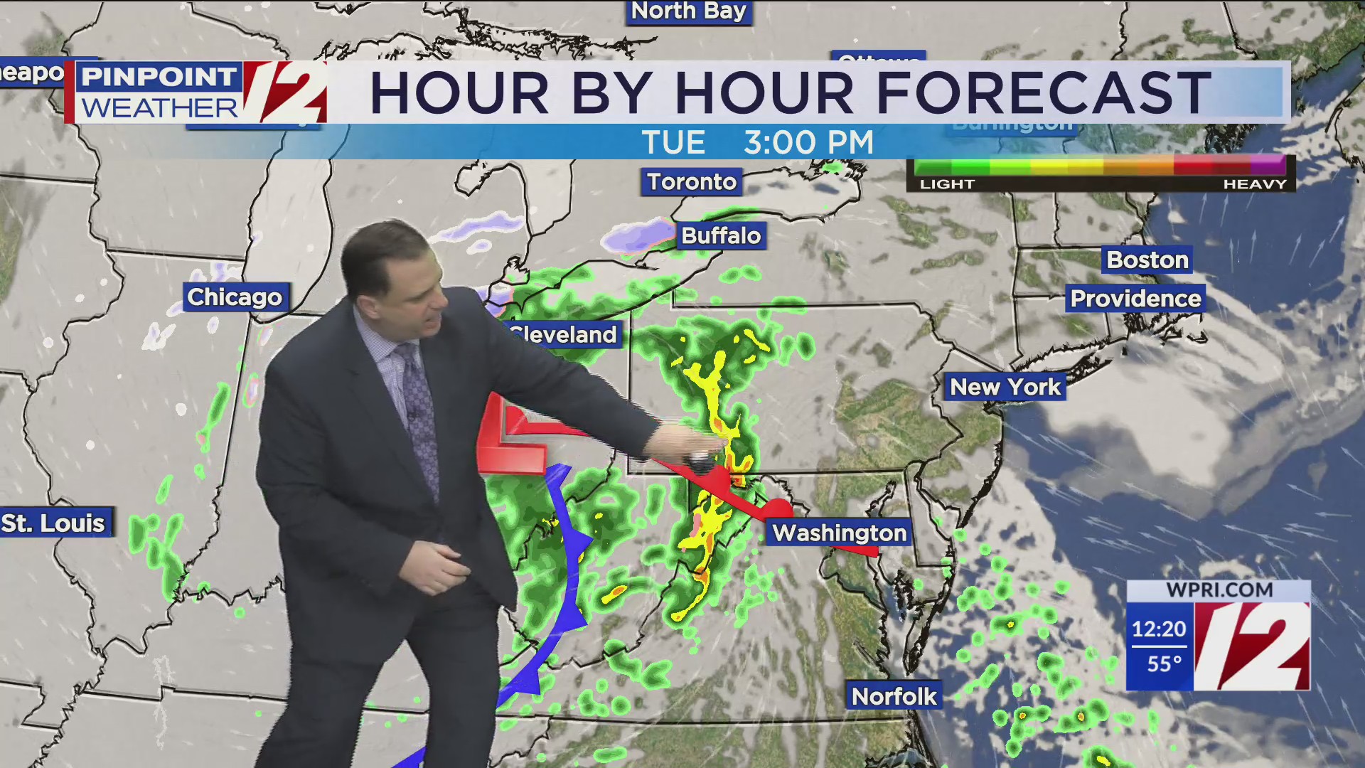 WPRI 12 Weather Forecast for 12/30/24: Drying Out This Afternoon; More ...