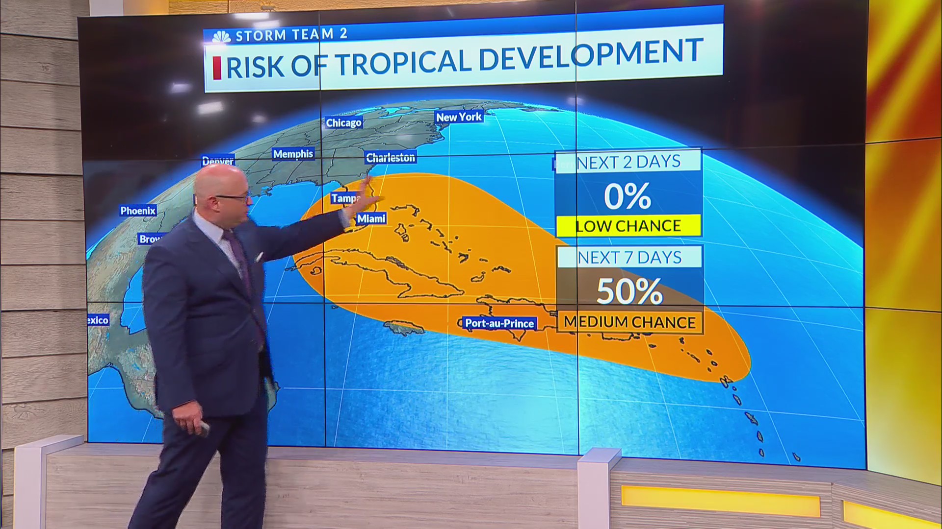 NHC monitoring tropical disturbance for potential development – WCBD News 2
