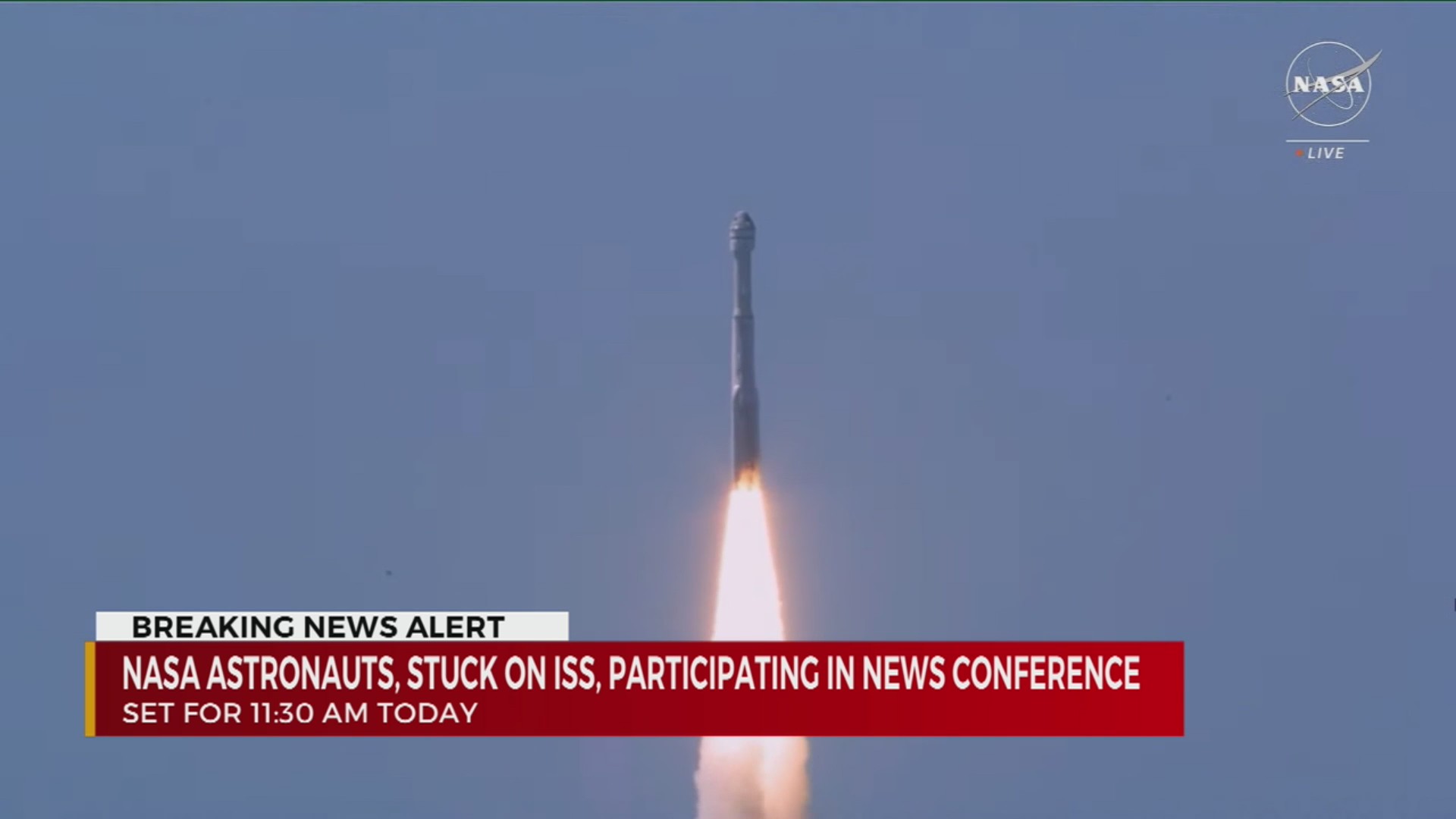 NASA astronauts stuck on ISS to participate in news conference – WKRN ...