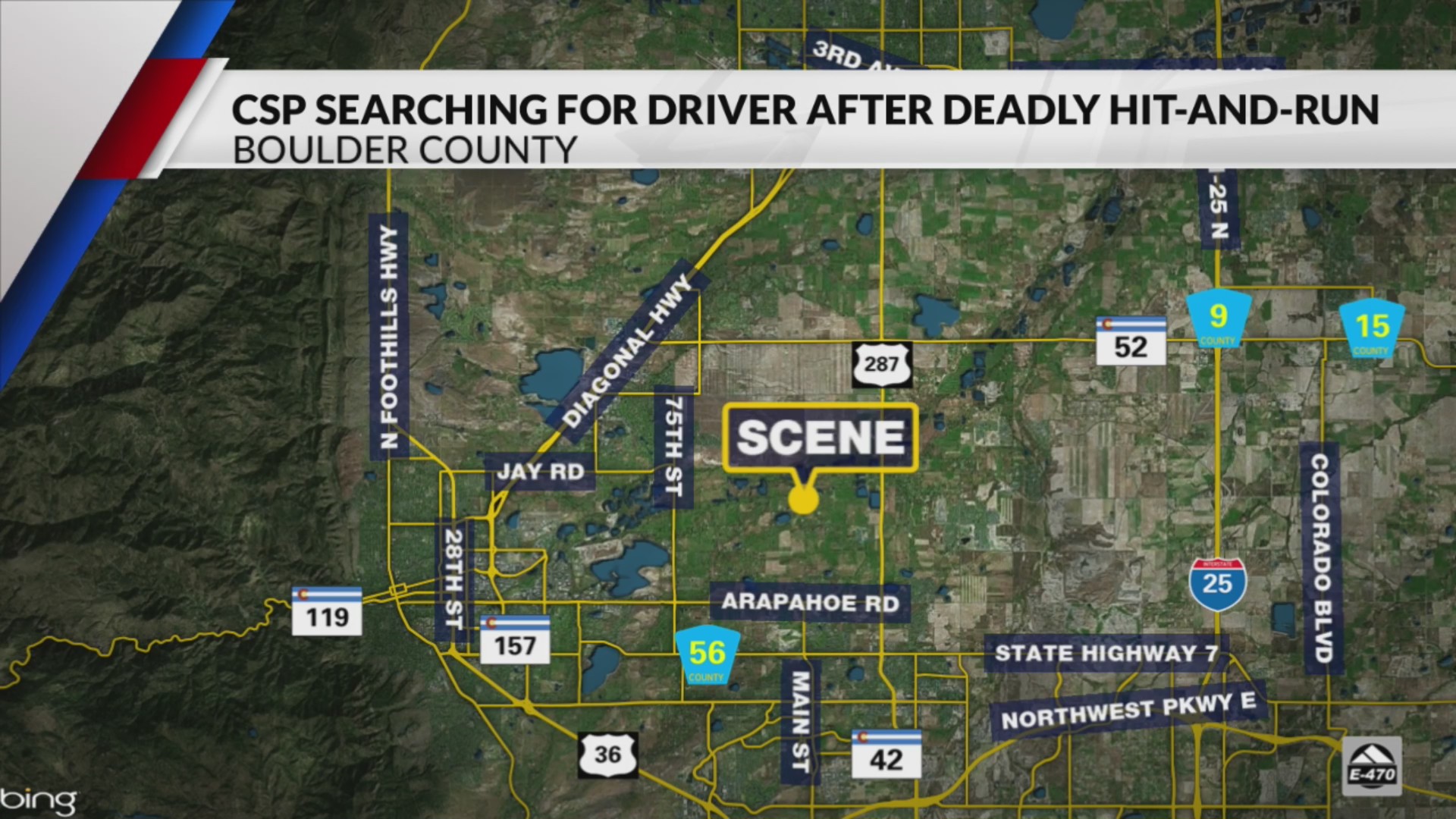 Cyclist killed in hit-and-run crash, CSP searching for driver – FOX31 ...
