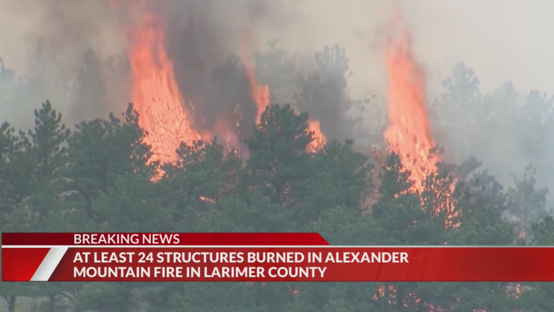 2 dozen structures burned in Alexander Mountain Fire – FOX31 Denver