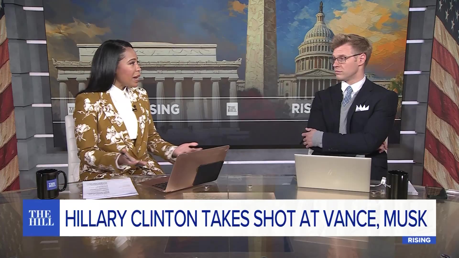 Hillary Clinton Blasts JD Vance, Elon Musk As Hypocrites For Wanting ...