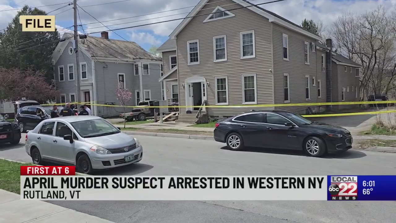 Mark Rutter Murder Rutland murder suspect arrested in Western New York – ABC22 & FOX44