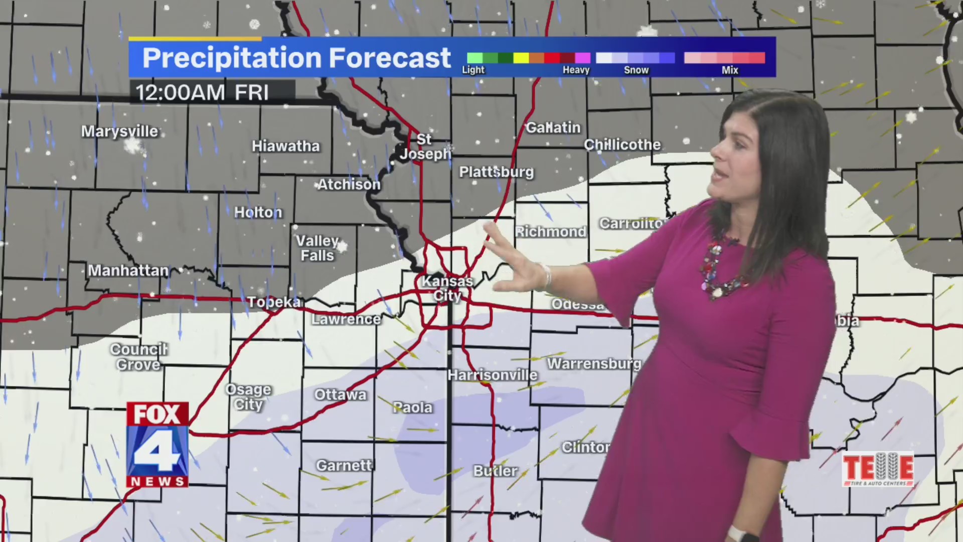 Wednesday morning forecast – FOX 4 Kansas City WDAF-TV | News, Weather ...
