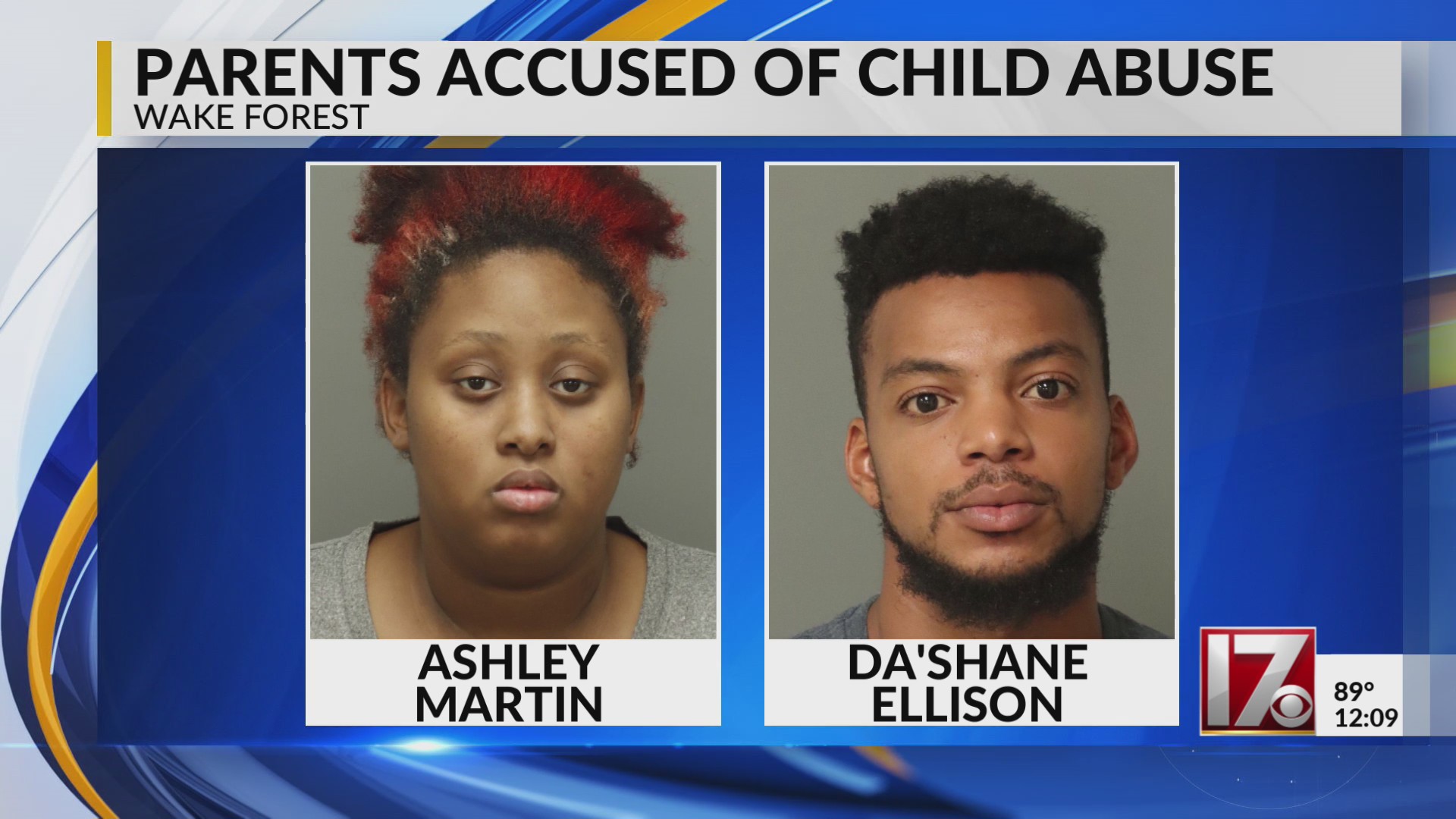 Parents accused of child abuse in Wake Forest – FOX8 WGHP